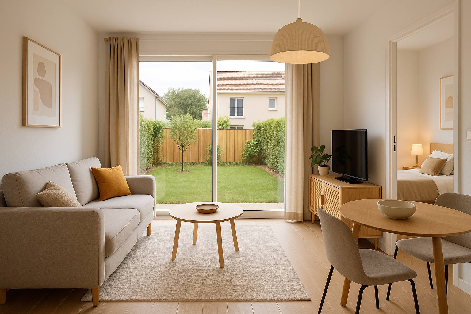 Plan appartement neuf T2 Rosieres-pres-Troyes