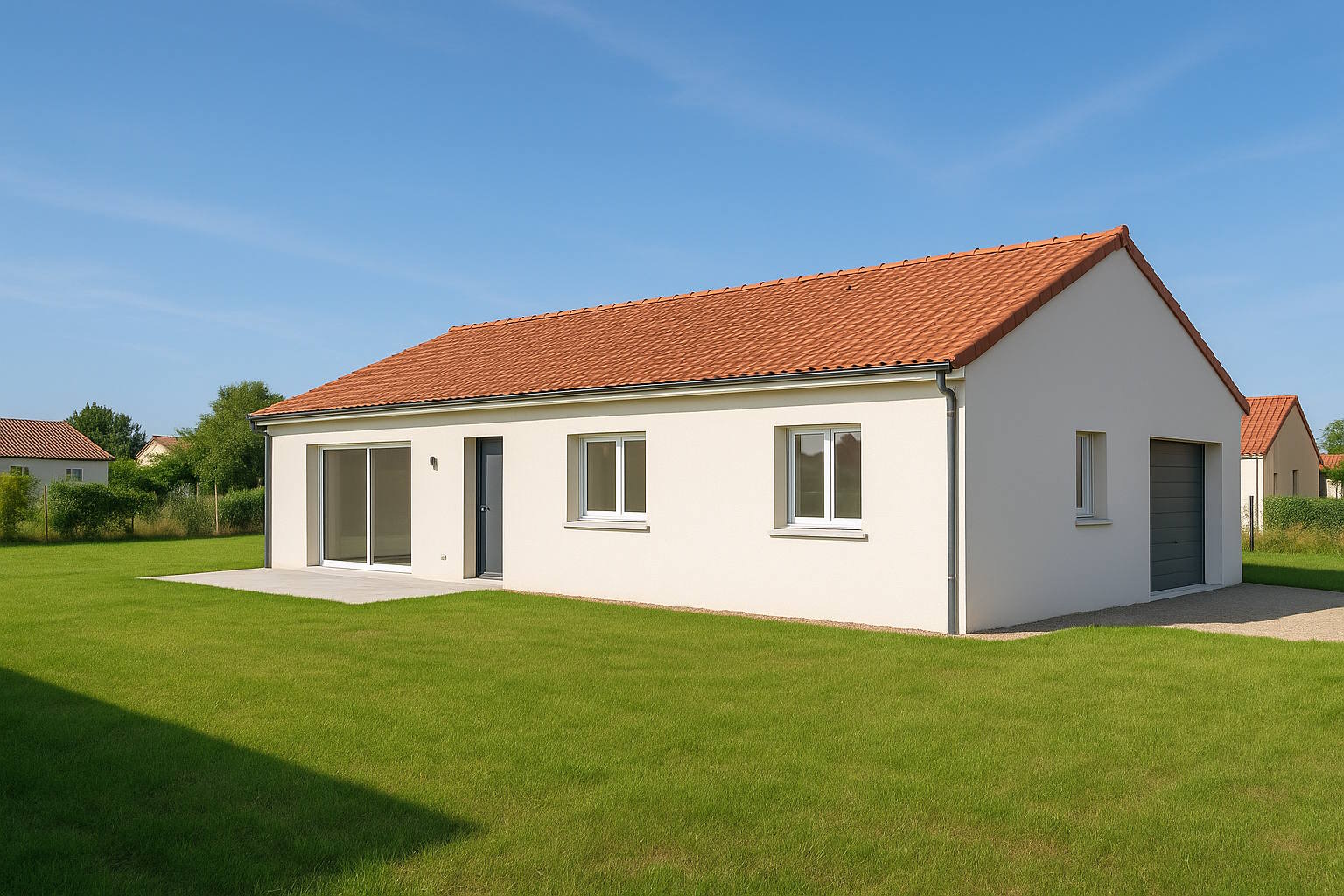 maison neuve Rouilly Saint Loup 10800